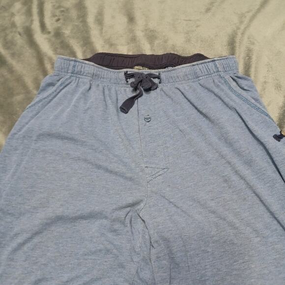 Perry Ellis Sweatpants Mens Large Blue Comfort Stretch Drawstring Pajama Bottom - Picture 2 of 14